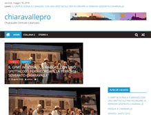 Tablet Screenshot of chiaravallepro.it